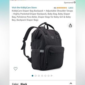KiddyCare Diaper Backpack